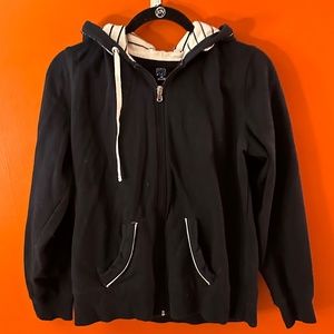 Black and white hoodie M